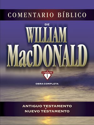 cover image of Comentario Bíblico de William MacDonald